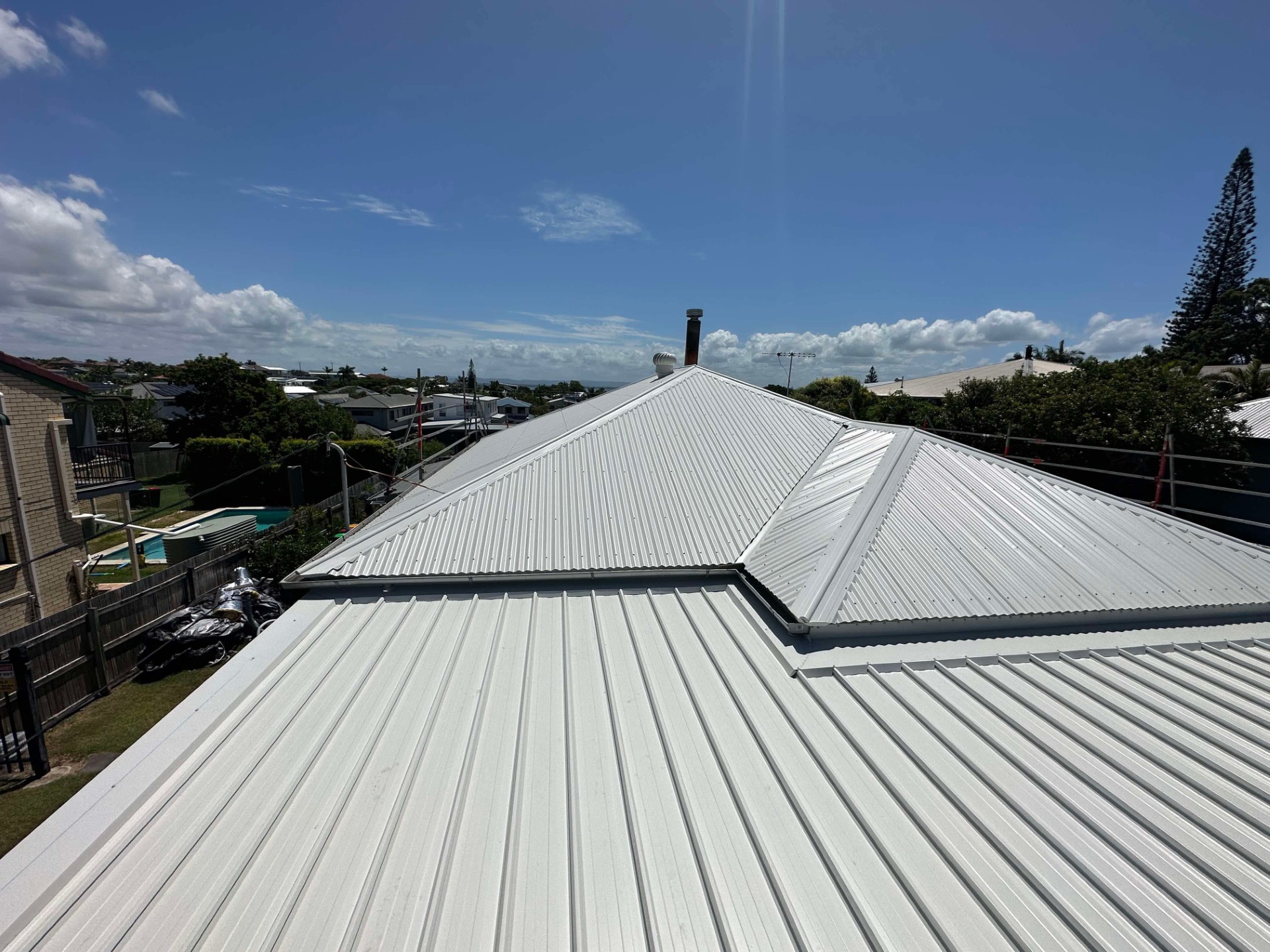 Full Colorbond Re-Roof in Southport, Gold Coast